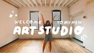 Moving Into My NEW Art Studio   Q&A Artist Vlog