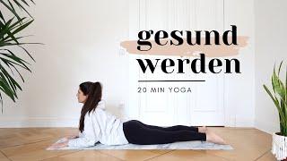 Yoga bei abklingender Erkältung | Sanft bewegen, tief atmen und wieder gesund werden | 20 Minuten