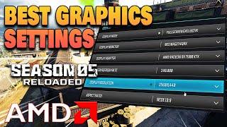 Best AMD Radeon Graphic Settings For Warzone Season 5 Reloaded (MAX FPS & Visibility)