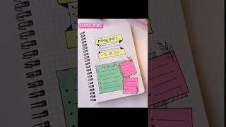 #diary#notebook#sketchbook#todolist#important#art#aesthetic #trending#viralvideo#shorts#fyp#foryou