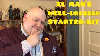 XL MAN'S WELL-DRESSED QUAD 5 STARTER KIT #BIGPRETTYMAN #XLMENSFASHION #BIG&TALL #FAT