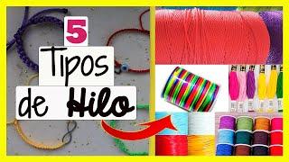 Cuál es el MEJOR HILO  para hacer PULSERAS 