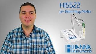 How to Use the Hanna HI5522 Laboratory Benchtop pH Meter