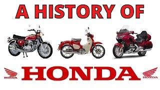 The History of Honda Motorcycles