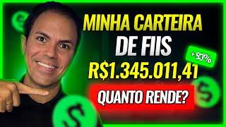 MINHA CARTEIRA DE FUNDOS IMOBILIÁRIOS | QUANTO RENDE DE DIVIDENDOS POR MÊS?