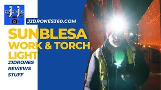 JJDrones Reviews Stuff 1: The Sunblesa Work and Torch Light