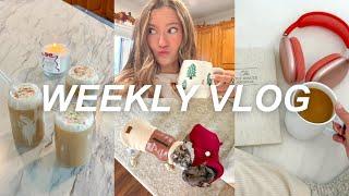 WEEK IN THE LIFE: house issues , shopping haul, + getting into the holiday spirit!