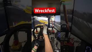 Wreckfest 3wheeler vs School buses