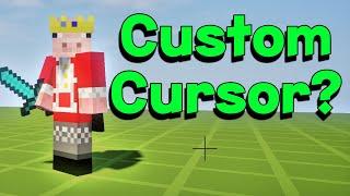 How to get a custom cursor in Minecraft!