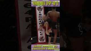 TKO TPF 31 - Jalin Turner vs Paradise Vaovasa #shorts #mma #tpf