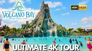 Ultimate 4K Tour of Universal Studios Orlando Volcano Bay 2024