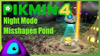 Pikmin 4 Night Mode Blossoming Arcadia Misshapen Pond