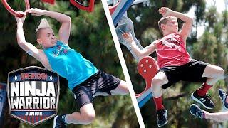 Fastest Ninja Races from the "MOHAWK NINJA" BECKSTRAND FAMILY!! | American Ninja Warrior Junior