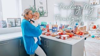 FAMILY OF FOUR FOOD SHOP inc MEAL PLANNING | HOW MUCH AND WHERE I SHOP | ellie polly