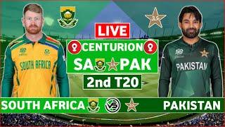 South Africa vs Pakistan 2nd T20 Live Scores | SA vs PAK 2nd T20 Live Scores & Commentary