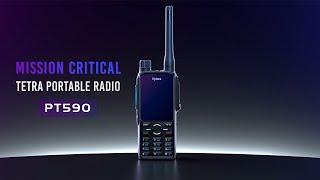 PT590 – next level TETRA portable radio