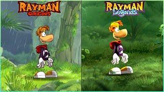 Rayman Origins Vs Rayman Legends | Comparison