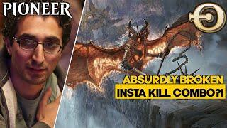 Absurdly Broken INSTA KILL Combo?! | DSK Demon Combo | Pioneer Prelim | MTGO