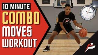 10 Minute Follow Along Dribbling Workout | Improve Your Combo Moves | Pro Training Basketball