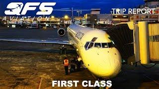 TRIP REPORT | Delta Airlines - MD 88 - Atlanta (ATL) to Tampa (TPA) | First Class