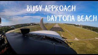 Busy ATC Approach Into Daytona Beach C172