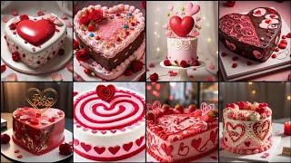 Valentine's day New Cake design 2025 |Valentine's day Cake decorating | Hearts Shape Cake Designs