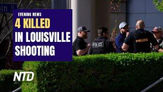4 Dead, 9 Injured in Louisville, KY Bank Shooting; Leaked Docs Appear to Show US Spying on Allies