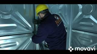 NETİŞ MODÜLER SU DEPOSU KURULUM VİDEOSU PART 2 - NETİŞ MODULAR WATER TANK INSTALLATION VIDEO PART 2