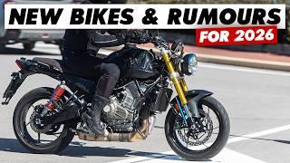 Exciting New Motorcycle Rumours For 2026! (Honda, BMW, Kawasaki, Triumph, Ducati & More)