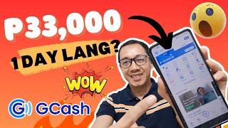 KUMITA NG P33,000 IN 1 DAY WITHDRAW SA GCASH APP CELLPHONE LANG