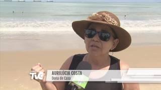 Semace monitora orla de Fortaleza para garantir a segurança dos banhistas