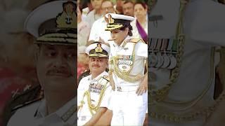 Girl Navy capton grand entry as ips girl #upsc #navy #army #girlips #entry #ipspower
