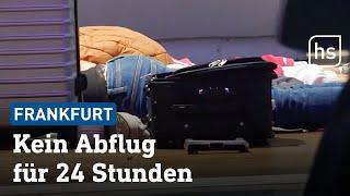 Streik am Frankfurter Flughafen | hessenschau