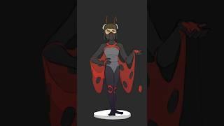 I PUT THEM IN THE MICROWAVE ⁉️⁉️ #animation #miraculousladybug