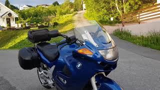 BMW K1200RS 2002 cold engine start and walkaround