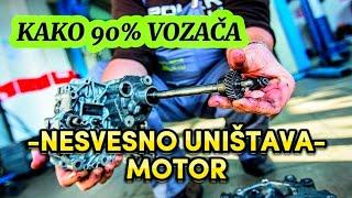 Kako 90% vozaca NESVESNO unistava motor!