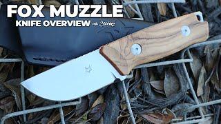 FOX Knives Muzzle Fixed Blade Knife | 5-Minute Review | Atlantic Knife