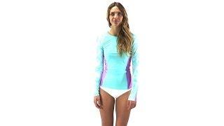 Under Armour Women's Lianne L/S Rashguard | SwimOutlet.com