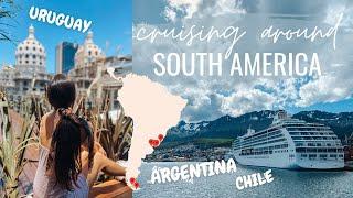 Cruising around SOUTH AMERICA | day in the life of a cruise ship performer | week two