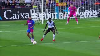Гол Ансу Фати в матче «Барселона» - «Валенсия»