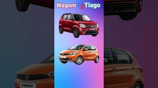 Wagonr Vs Tiago | Tata Tiago vs Maruti Suzuki Wagonr | tiago 2023 Wagonr 2023 #wagonr #tiago #shorts