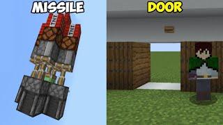 Minecraft: 5 Simple Redstone Builds! - [Compilation]