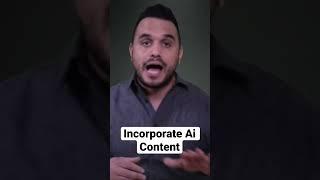 Incorporate Ai Content Generation #ai #resources #inspiration #content #leadgeneration