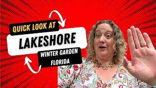 The Community of Lakeshore in Winter Garden