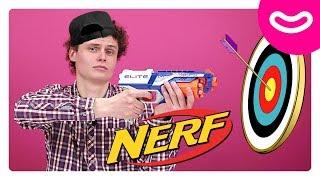 Nerf. Обзор Бластера Disruptor NERF Элит. Игрушки для мальчиков