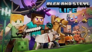 Alex & Steve Life - FULL MOVIE TRAILER (Minecraft Animation)