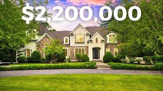 Tour this $2,200,000 Luxury Home in Foxborough MA | Luxury Living in Greater Boston MA