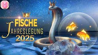 Fische 2025 Jahreslegung | FEIERE  das Leben️DU kannst mit dem RICHTIGEN MINDSET  versetzen️