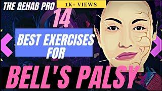 Best Bell's Palsy Exercises|| Facial exercises for Bell's Palsy||THE REHAB PRO