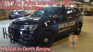 2017 Ford Police Interceptor Utility -  HJUdall In-Depth Review (ft. Sgt. Todd Kleisner)